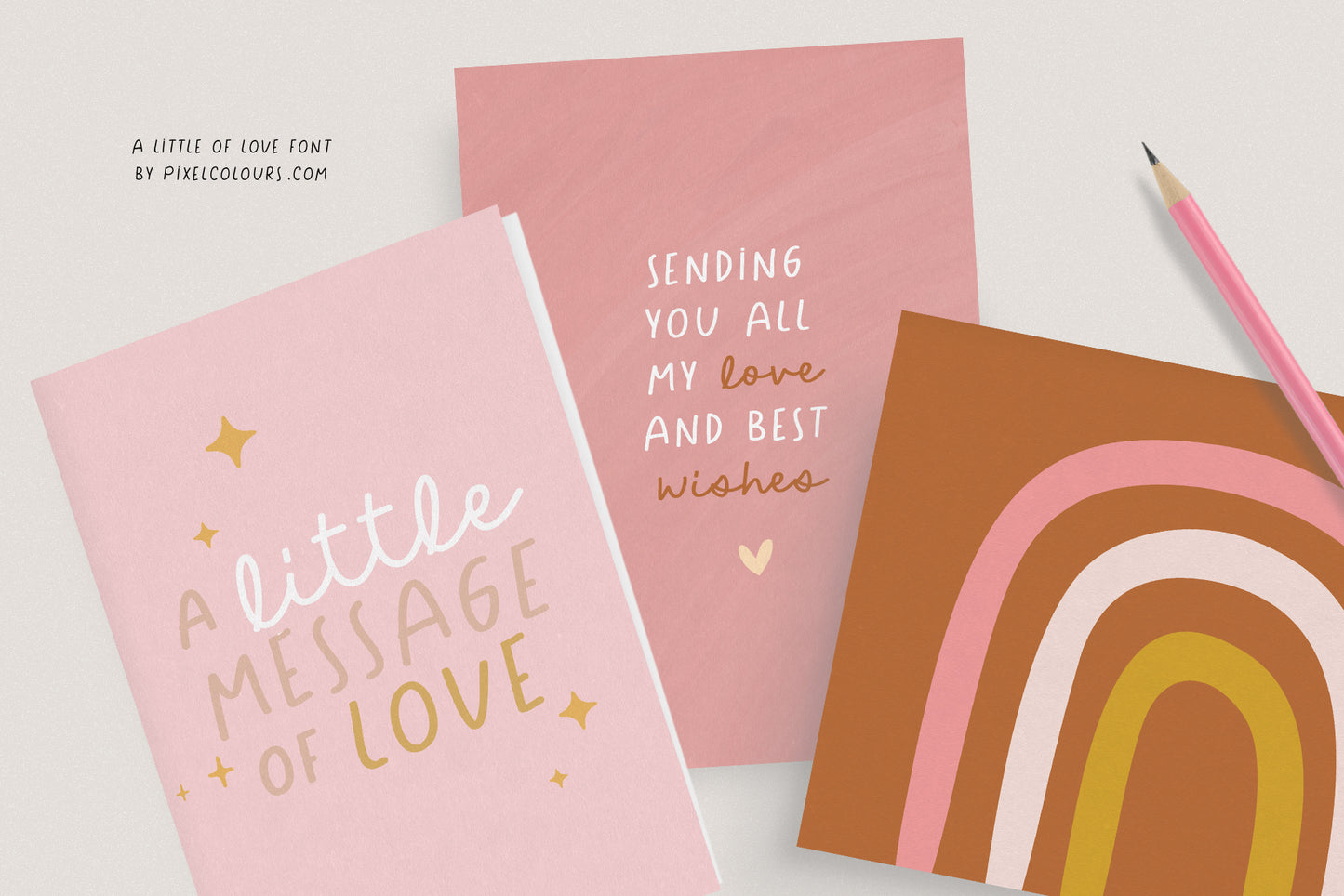 A Little of Love Quirky Font Duo