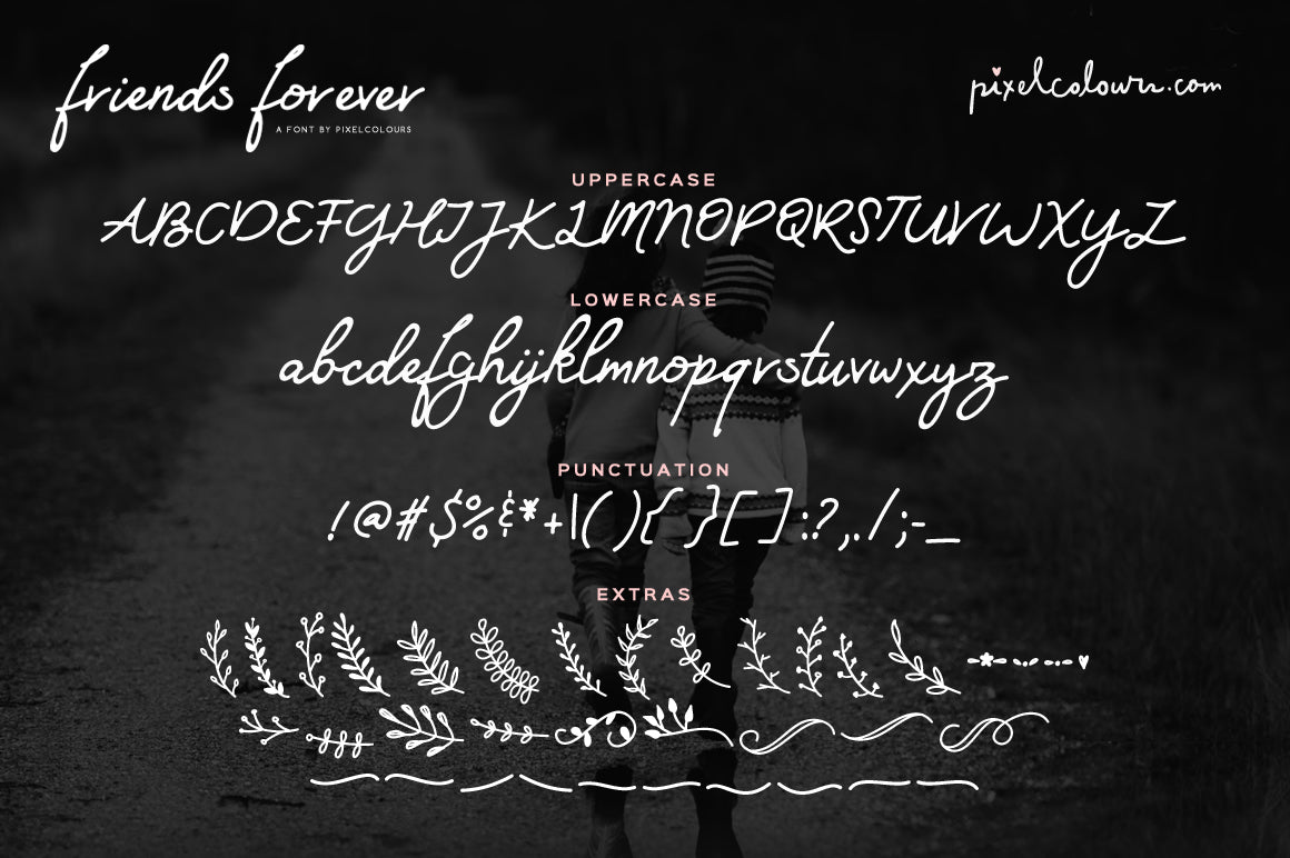 Friends Forever Font