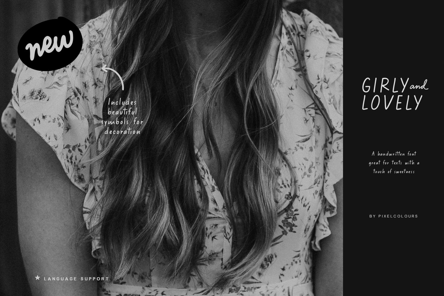 Girly and Lovely Handwritten Font