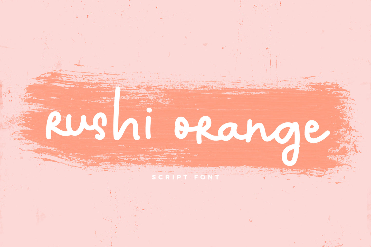 Rushi Orange is a playful monoline font with smooth strokes, available for free download