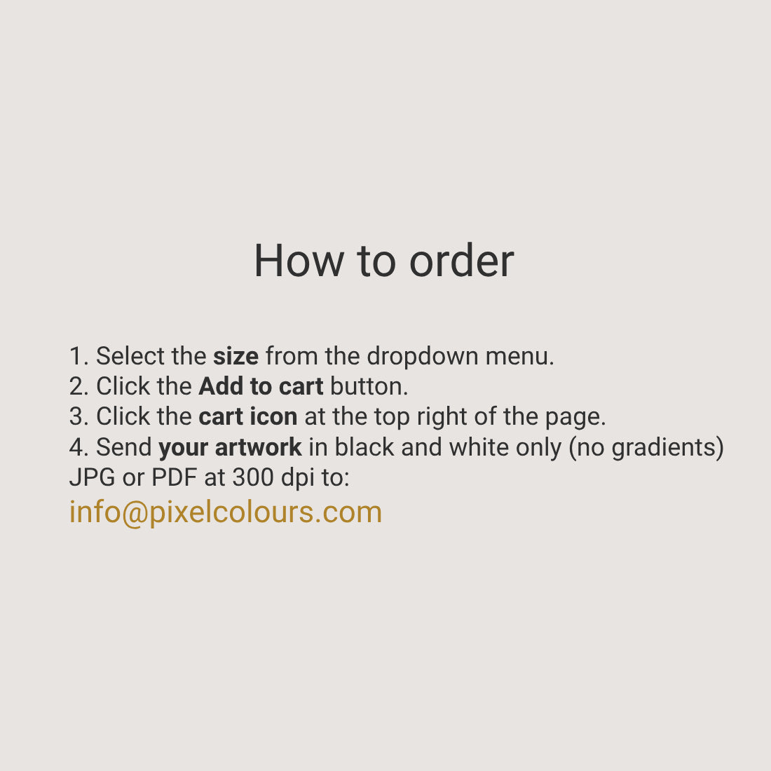How to order a custom logo stamp