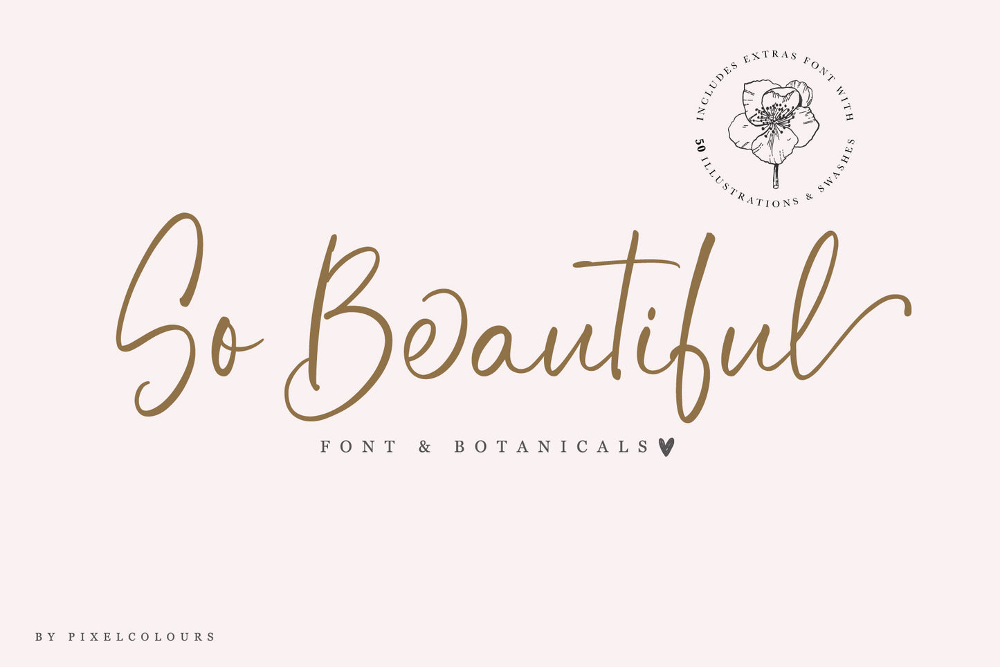 So Beautiful Signature Font