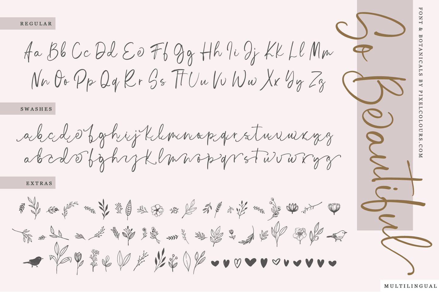 So Beautiful Signature Font