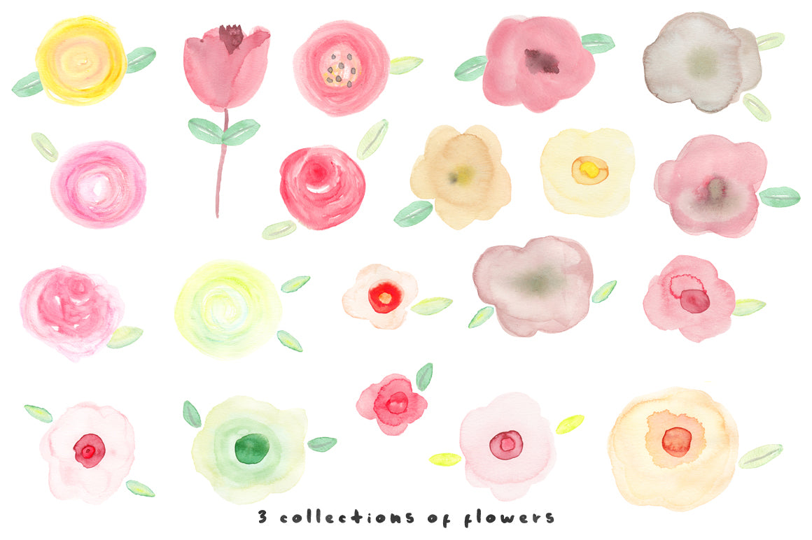 Free Watercolor Flowers