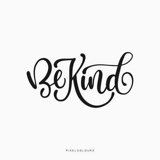 Be Kind SVG Files