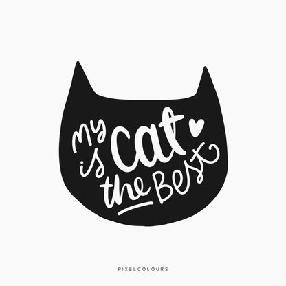 My Cat is the Best SVG Files