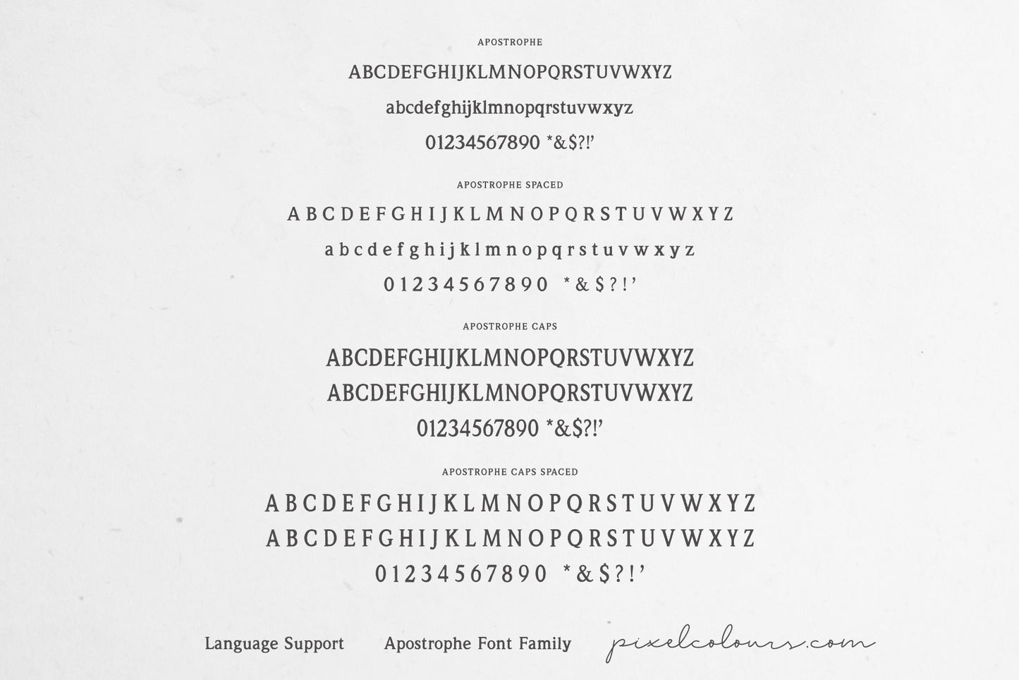 Apostrophe Vintage Serif Font
