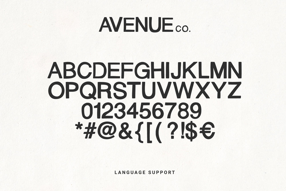 Avenue Co Hand-Drawn Sans Font