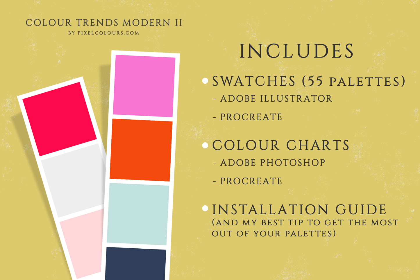 Color Trends Swatches - Modern Vol2.