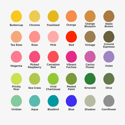 custom color self inking stamp chart trodat