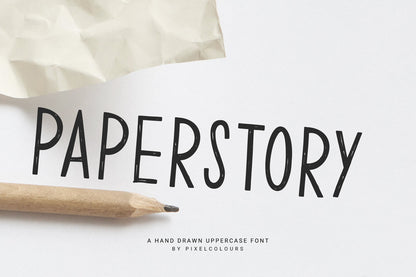 Paperstory Hand-Drawn Font