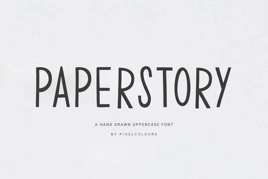 Paperstory Hand-Drawn Font