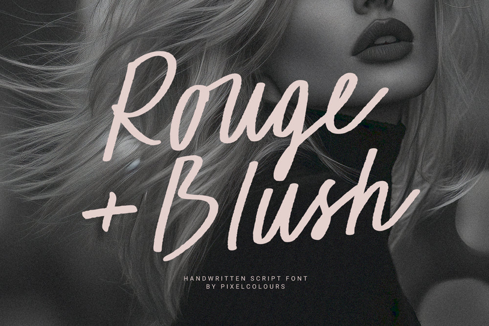 Rouge and Blush Script Font