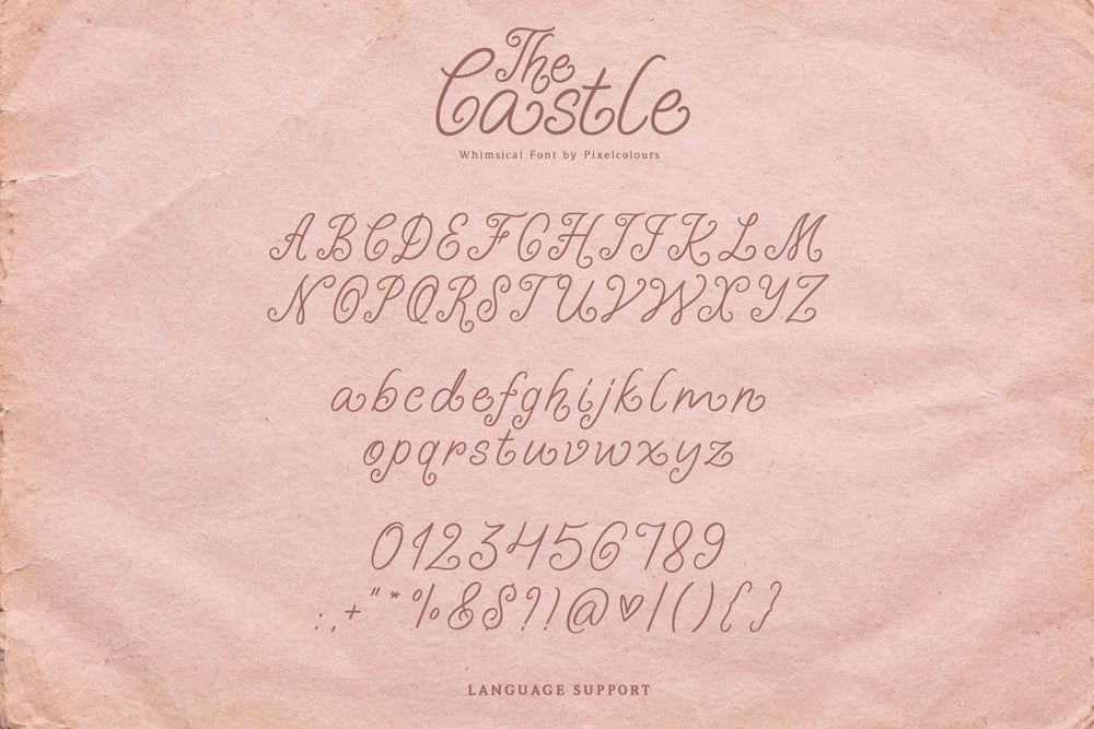 The Castle Whimsical Font