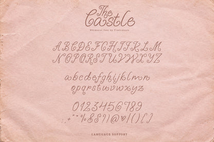 The Castle Whimsical Font