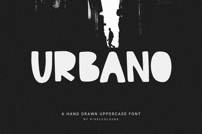 Urbano Hand-Drawn Display Font