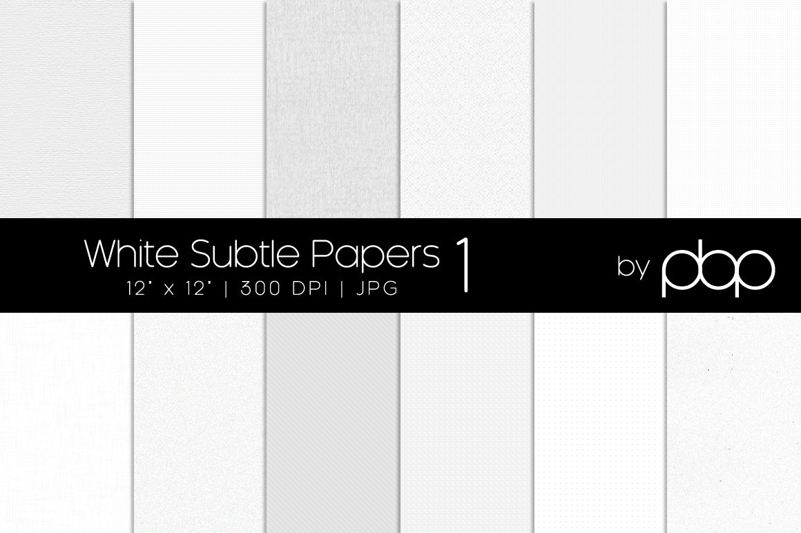 White Subtle Papers 1