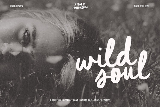 Wild Soul Script Brush Font Duo